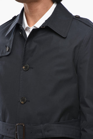 Trench in Cotone con Cintura