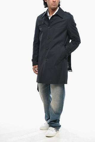 Trench in Cotone con Cintura