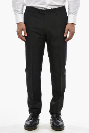 Silk 4-Pocket Trousers with Belt Loops