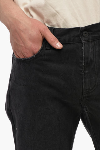 디스트레스드 코튼 스키니 핏 진 17cm