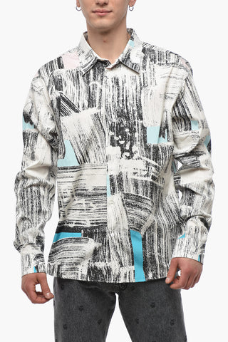 SHIRT Baumwollhemd TOMEK mit abstraktem Muster