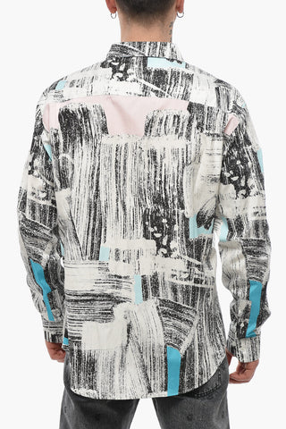 SHIRT Baumwollhemd TOMEK mit abstraktem Muster