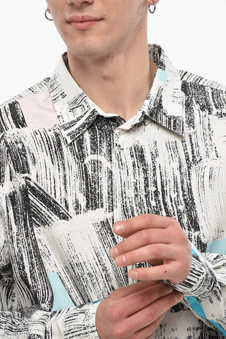 SHIRT Baumwollhemd TOMEK mit abstraktem Muster