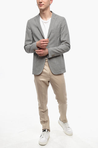 CC COLLECTION Blazer Sfoderato Motivo Gingham