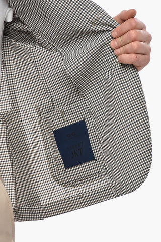CC COLLECTION Blazer Sfoderato Motivo Gingham