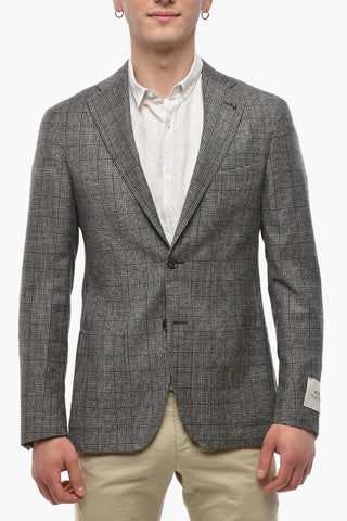 CC Collection Blazer REFINED aus Schurwolle mit Glen-Plaid-Muster