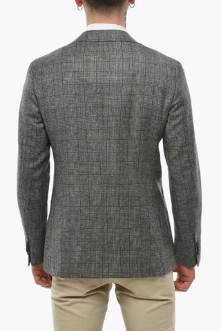 CC Collection Blazer REFINED aus Schurwolle mit Glen-Plaid-Muster