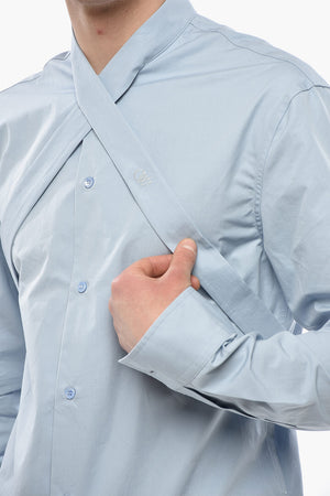 Poplin Shirt HEAVYCOT with Tape Detail