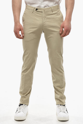 Chinohose Superslim Fit aus Baumwollmischung
