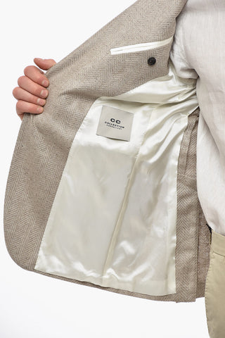 CC COLLECTION Blazer Semifoderato RESET in Pura Seta