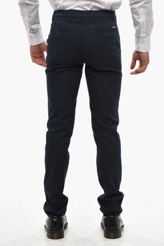 CIRCLE Pantaloni Chino in Cotone Stretch