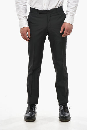 CC COLLECTION Hose aus Schurwollmischung mit geradem Bein RESET