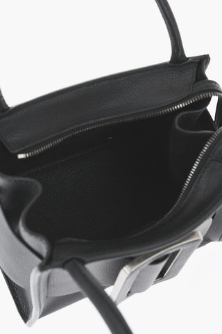 Hammered Leather Shoulder Bag BOBBY