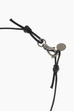DISNEY Collana con Laccio in Corda e Pendente Mickey Hand