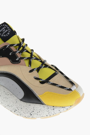 Low-Top-Sneakers ECLYPSE mit kontrastierenden Einsätzen