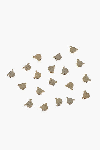 Perline Piggy Design in Metallo