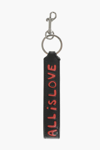 Portachiavi ALL IS LOVE in Pelle Vegan 