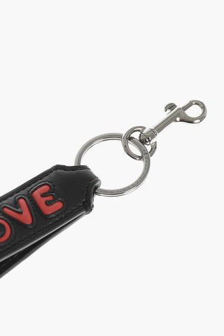 Portachiavi ALL IS LOVE in Pelle Vegan 