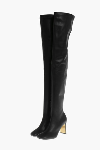Hohe Stiefel IVY STRETCH Aus Kunstleder Mit 8 cm Absatz