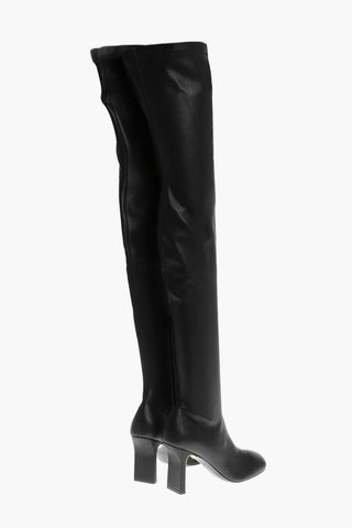 Hohe Stiefel IVY STRETCH Aus Kunstleder Mit 8 cm Absatz
