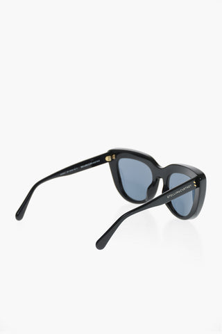 Cat-Eye-Sonnenbrille Einfarbig
