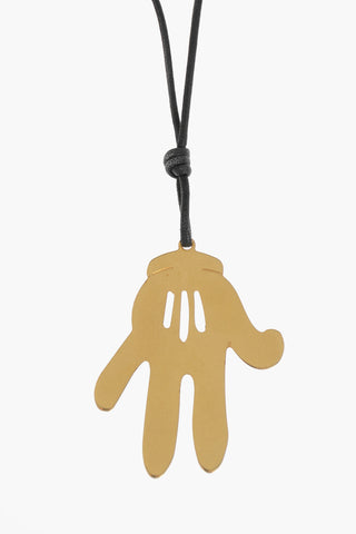 DISNEY Collana a Corda con Pendenti Effetto Dorato