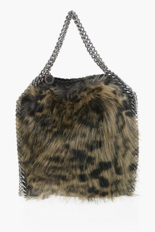 Borsa Tote In Faux Fur