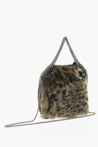 Borsa Tote In Faux Fur