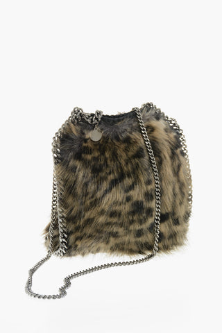 Borsa Tote In Faux Fur