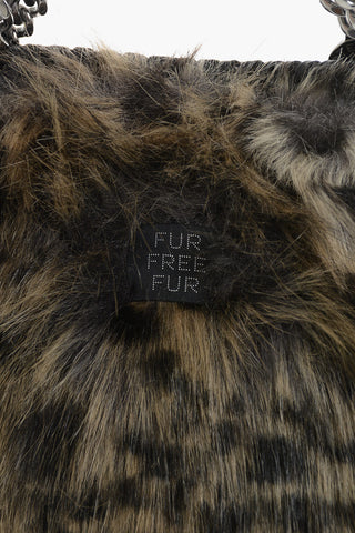 Borsa Tote In Faux Fur