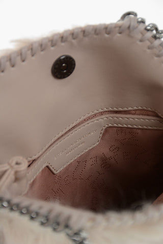 Borsa A Spalla TINY FALABELLA In Faux Fur