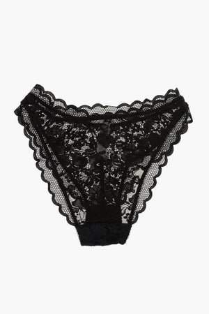 Macramé Lace Culotte With Openwork Details