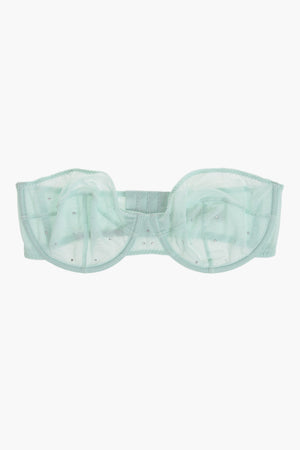 Balconette Strapless Bra With Rhinestones