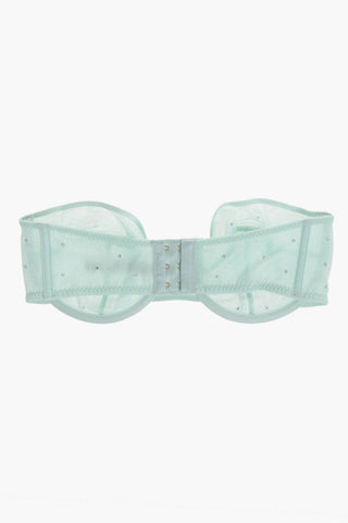 Balconette Strapless Bra With Rhinestones