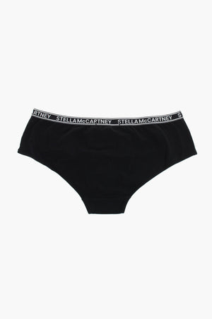 Slip aus Stretch-Baumwolle BOYLEG mit Logobund in der Taille