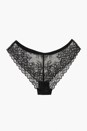 Macramé Lace Briefs With Lurex Details
