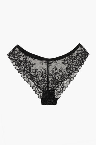 Macramé Lace Briefs With Lurex Details
