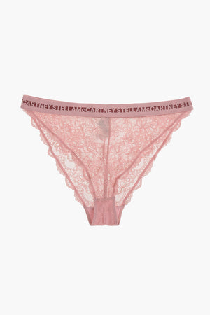 Macramé Lace Briefs with Elastic Waistband