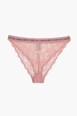Slip in Pizzo Macrame' con Banda Elastica in Vita