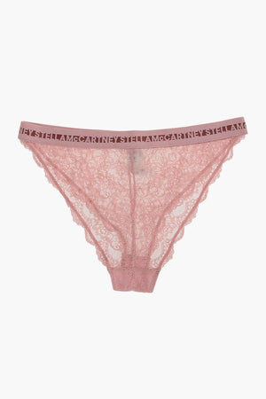 Macramé Lace Briefs with Elastic Waistband