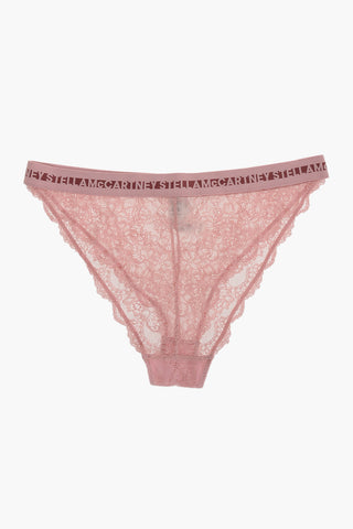 Slip in Pizzo Macrame' con Banda Elastica in Vita