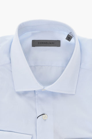Cotton Poplin Shirt With French Collar