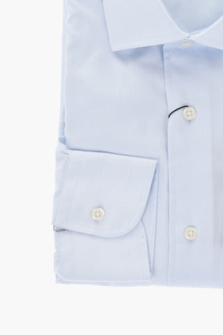 Cotton Poplin Shirt With French Collar