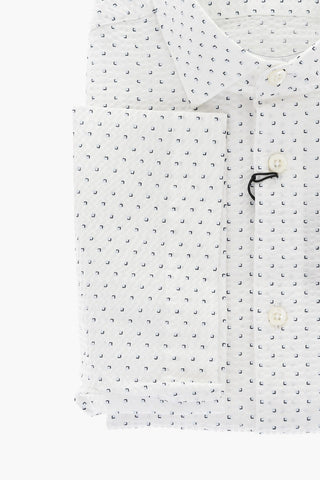Camicia a Maniche Corte In Cotone Oxford