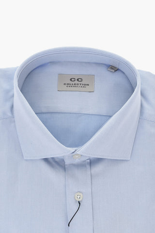 CC COLLECTION Camicia In Cotone Con Collo Francese