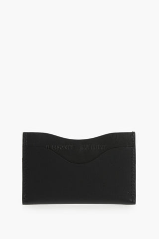 Leather Coin Pouch TITANO With Monogram