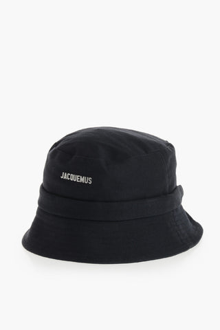 Solid-Color Bucket Hat LE BOB GADJO With Silver-Tone Metal Logo