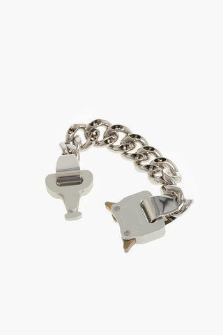 Chain Bracelet With Tactical Buckle Closure