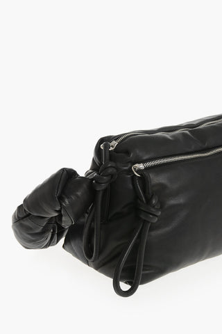 Padded Leather Shoulder Bag