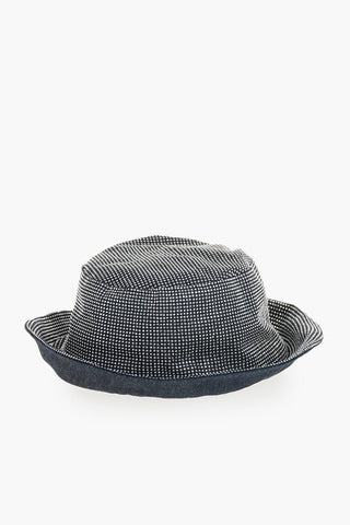 Bucket Hat Aus Baumwolle Mit Allover-Strass